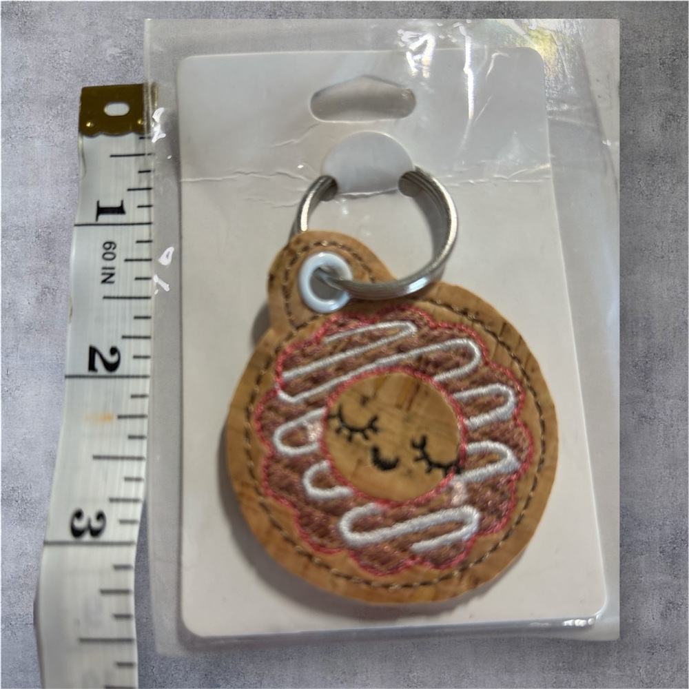 Brown Donut Key Holder